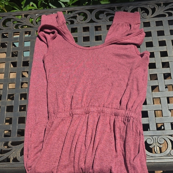 LOFT Plum Knit Top - Picture 3 of 3